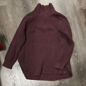 Women's Burgundy Sweater